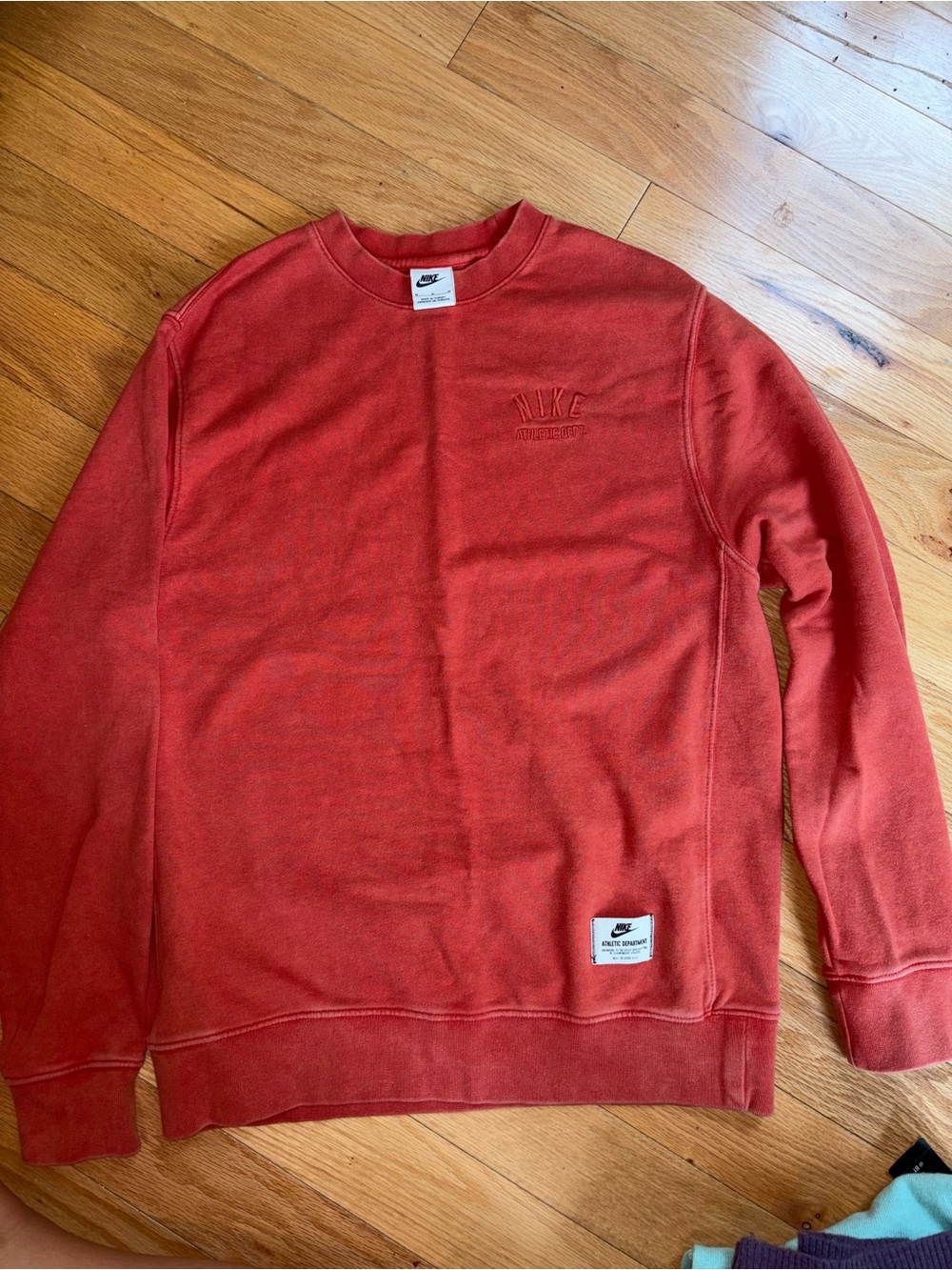 Nike Brick Red Crewneck Sweatshirt